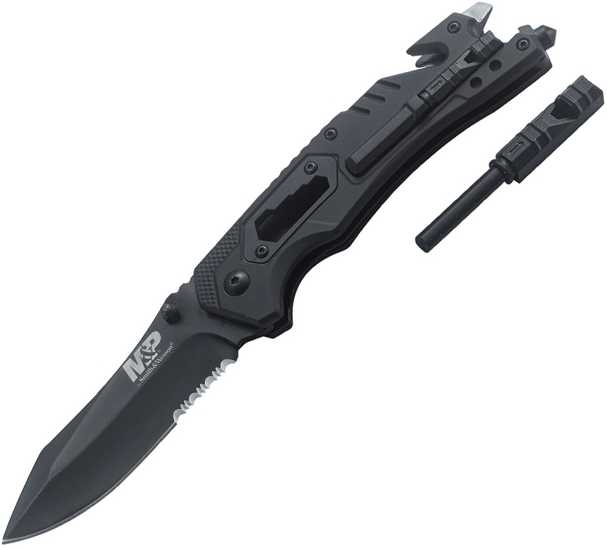 multi-function assisted opening folding knife