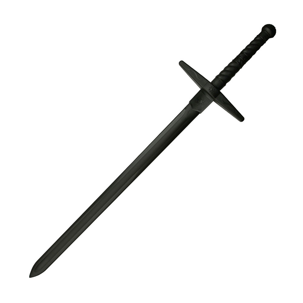 Black Training Medieval Sword