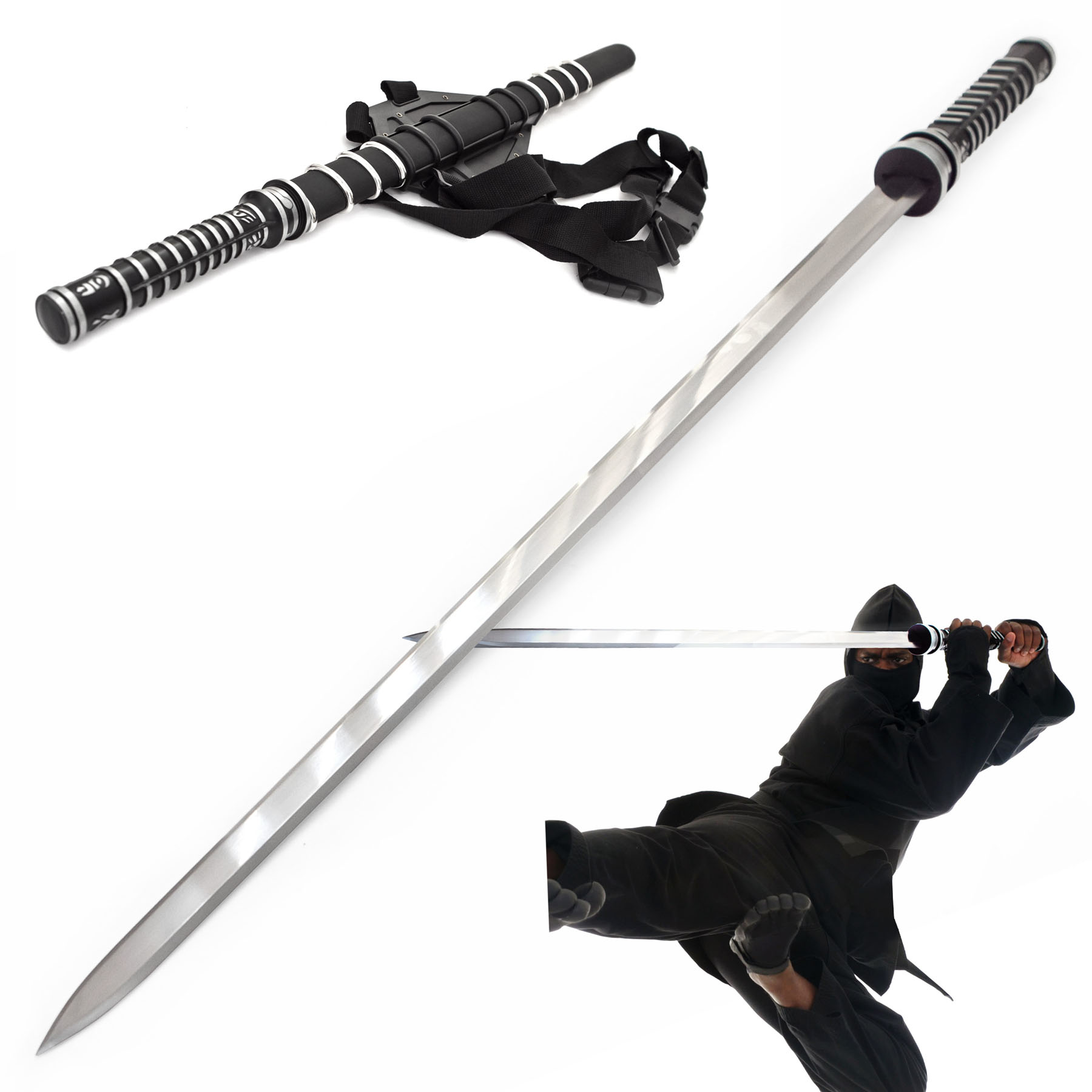 Blade sword with scabbard - handforged
