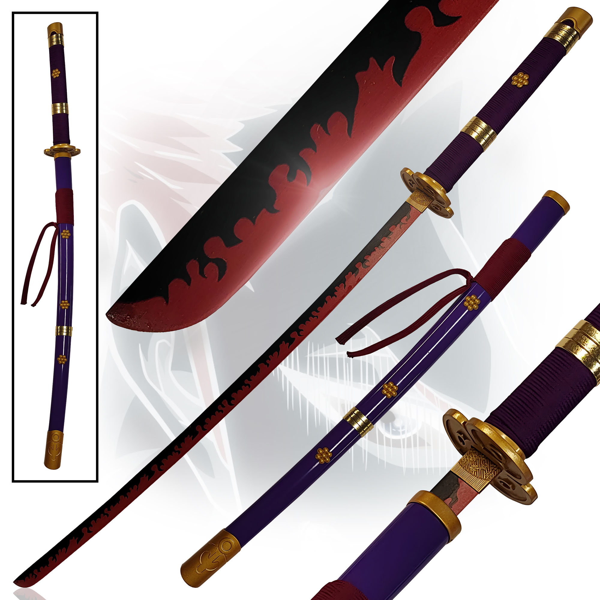 One Piece - Oden's Enma Sword, Purple