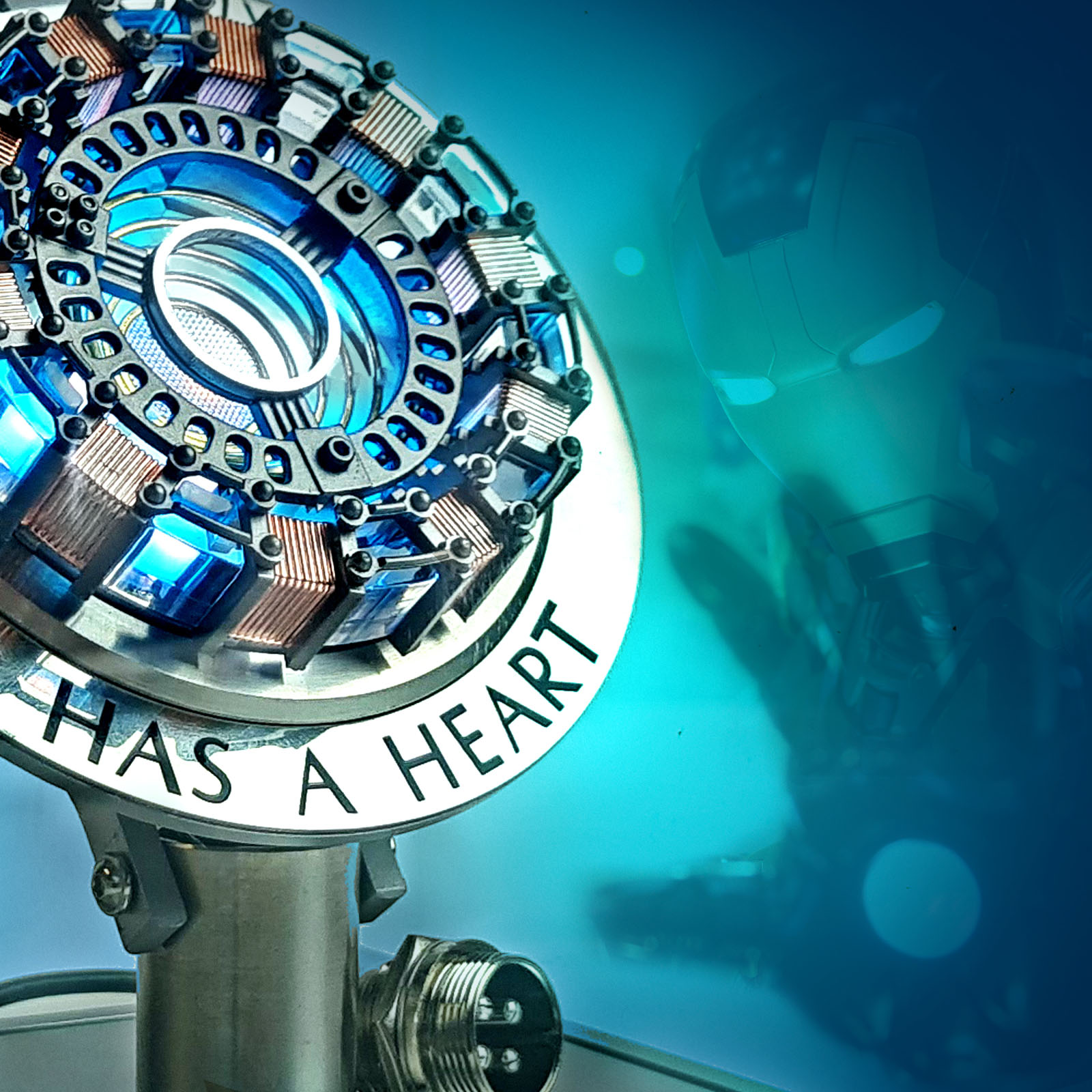 The Avengers: Iron Man MK1 Arc Reaktor LED Licht im Maßstab 1:1 