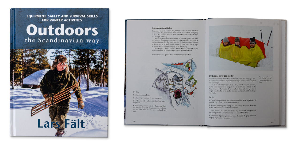 Outdoors the Scandinavian way - Winter Edition Book - by Lars Fält