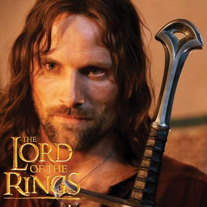 Anduril - Sword of King Aragorn with scabbard (bundle with 14739 and 14711)