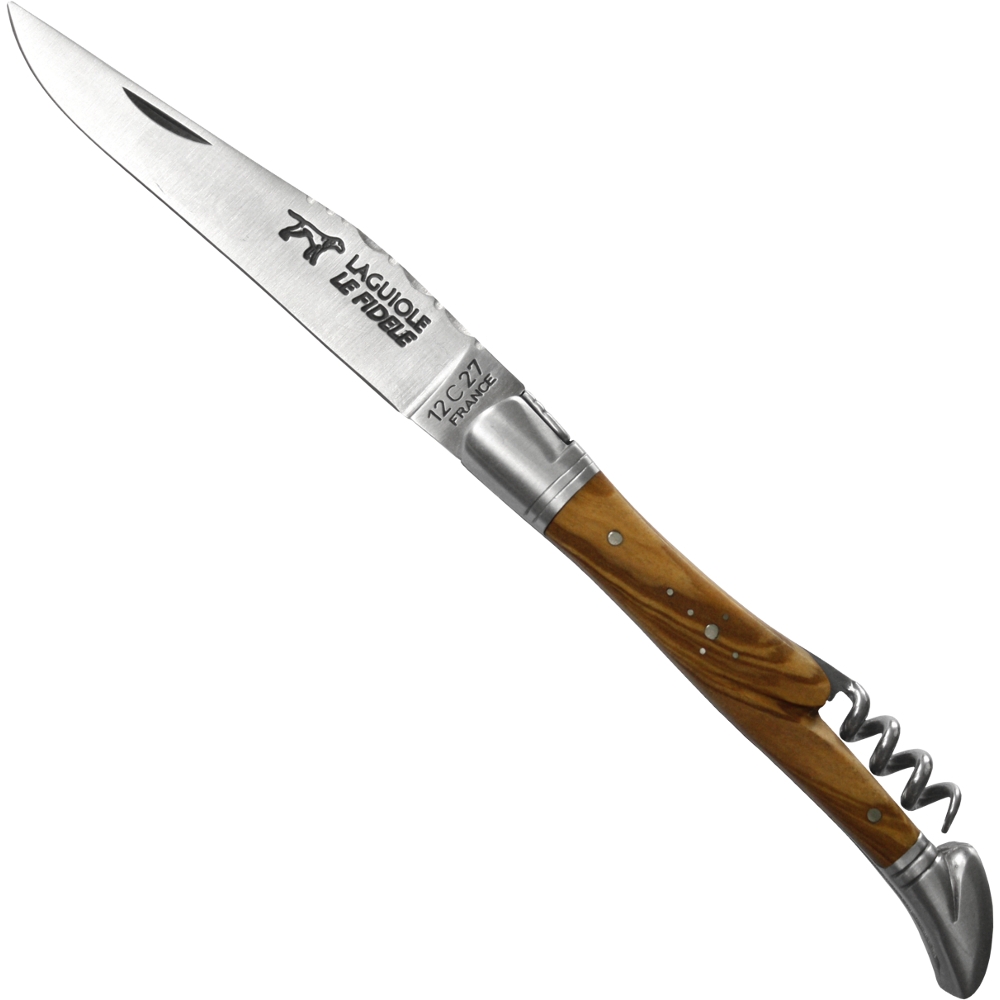 Pocket knife, olive wood