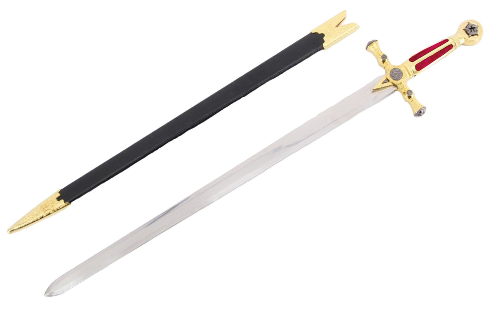 Solomon sword with velvet handle