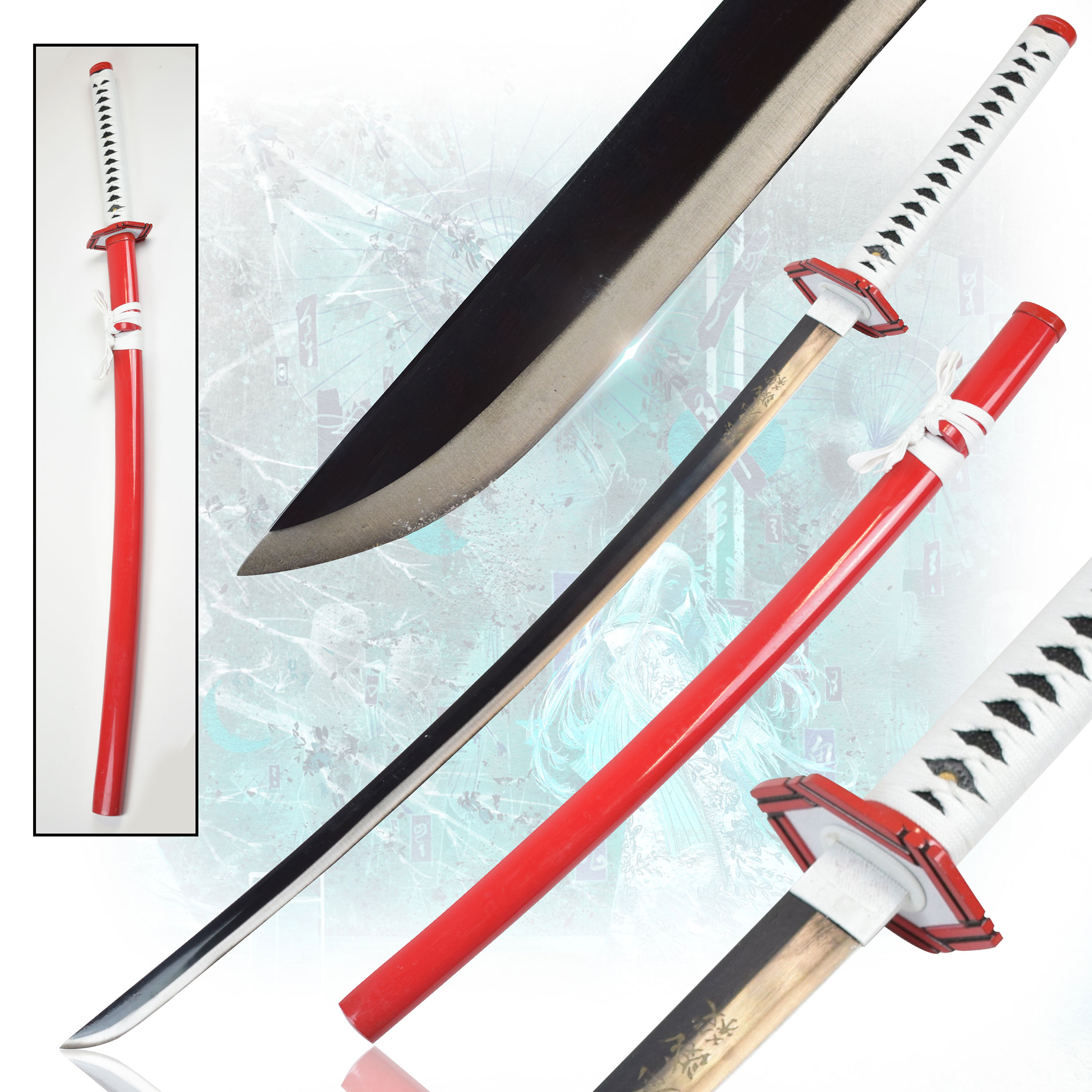 Demon Slayer: Kimetsu no Yaiba Tomioka Giyuu's Schwert, handgeschmiedet