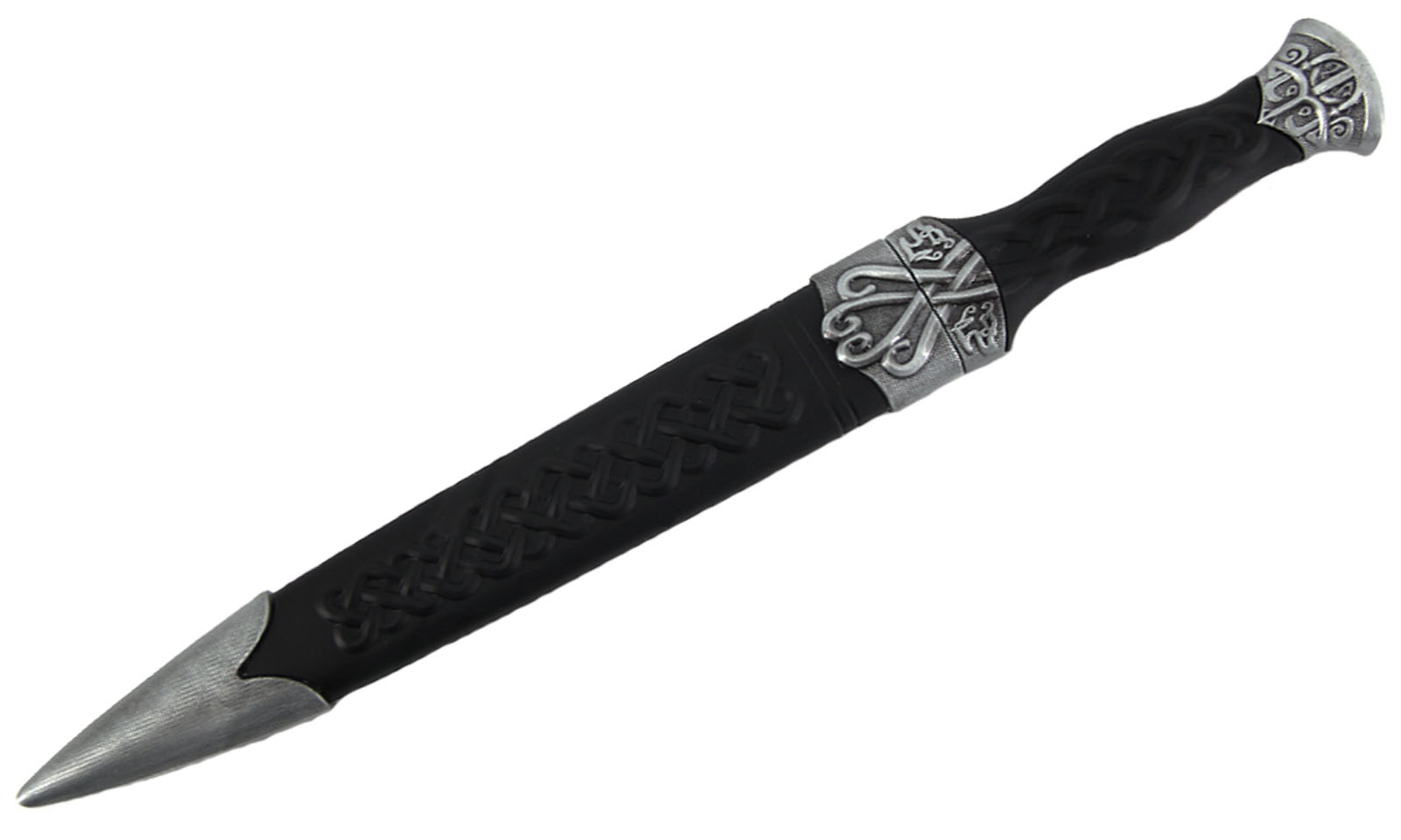 Celtic dagger with black sheath
