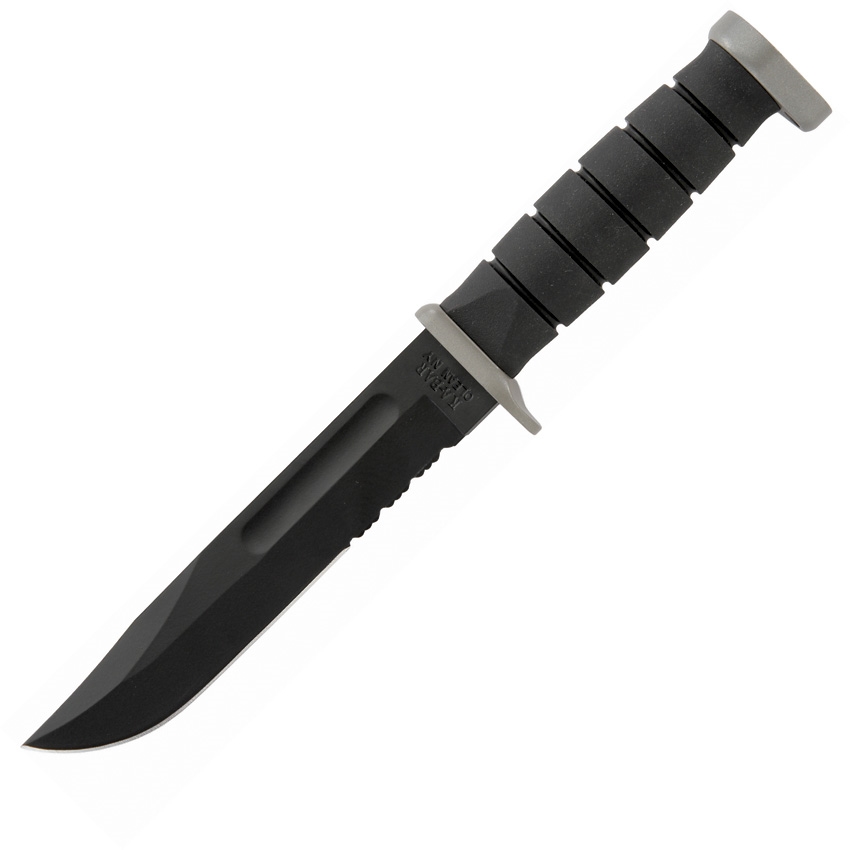 D2 Extreme Messer, partially serrated edge