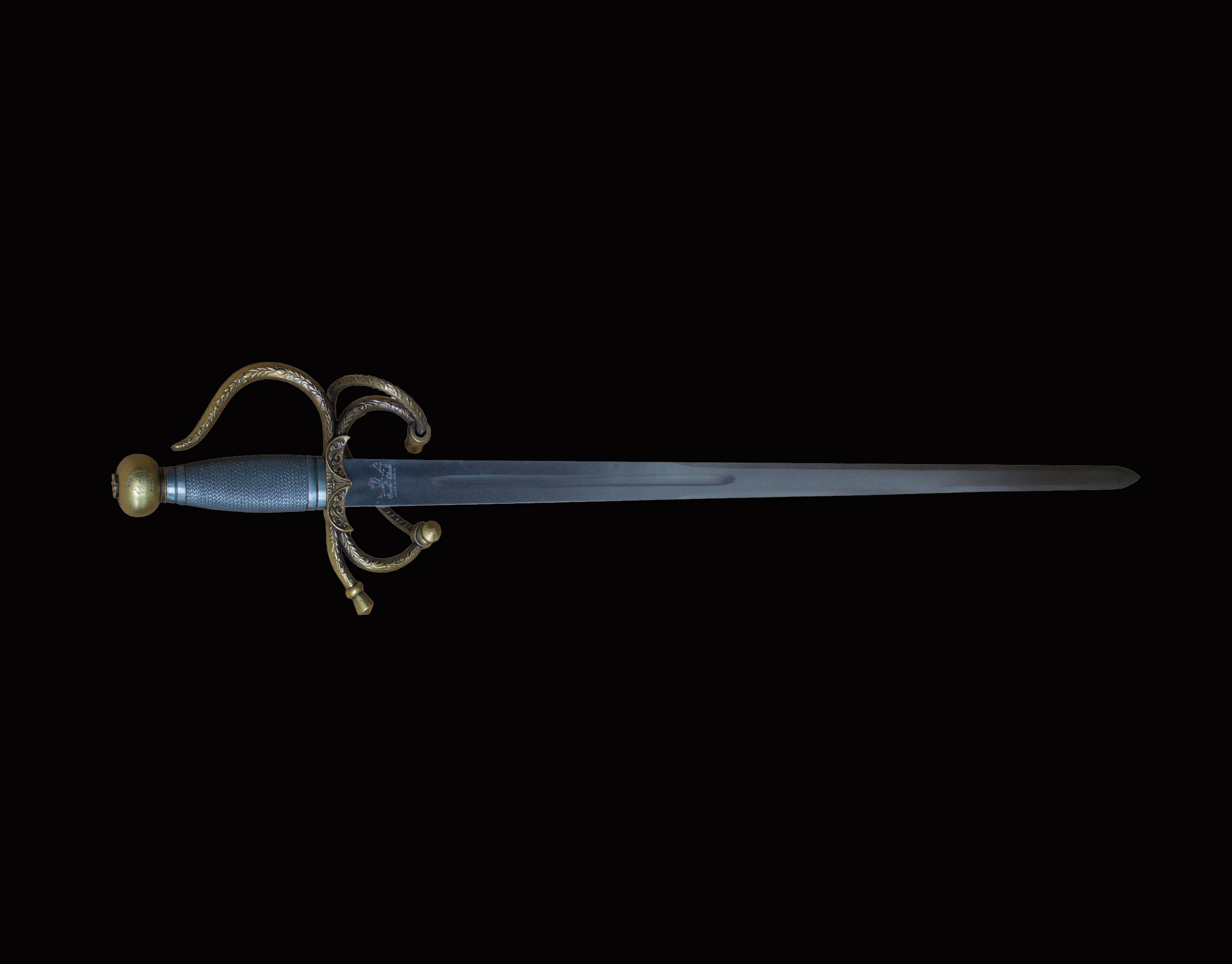 Colada Cid Small Sword -Brass