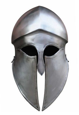 Korinthischer Helm (Dendas) aus 1,6 mm verzinnten Stahl