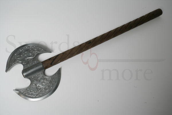 Medieval  double-bladed axe