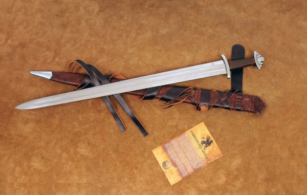 Fünf-gelapptes Mittelalter Wikingerschwert