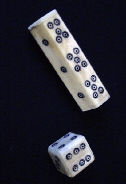 Dice - Made from Bone