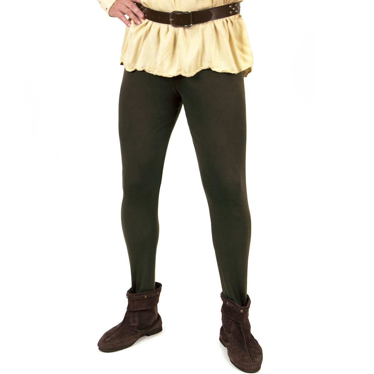 Medieval Tights man, Color Green, Size L