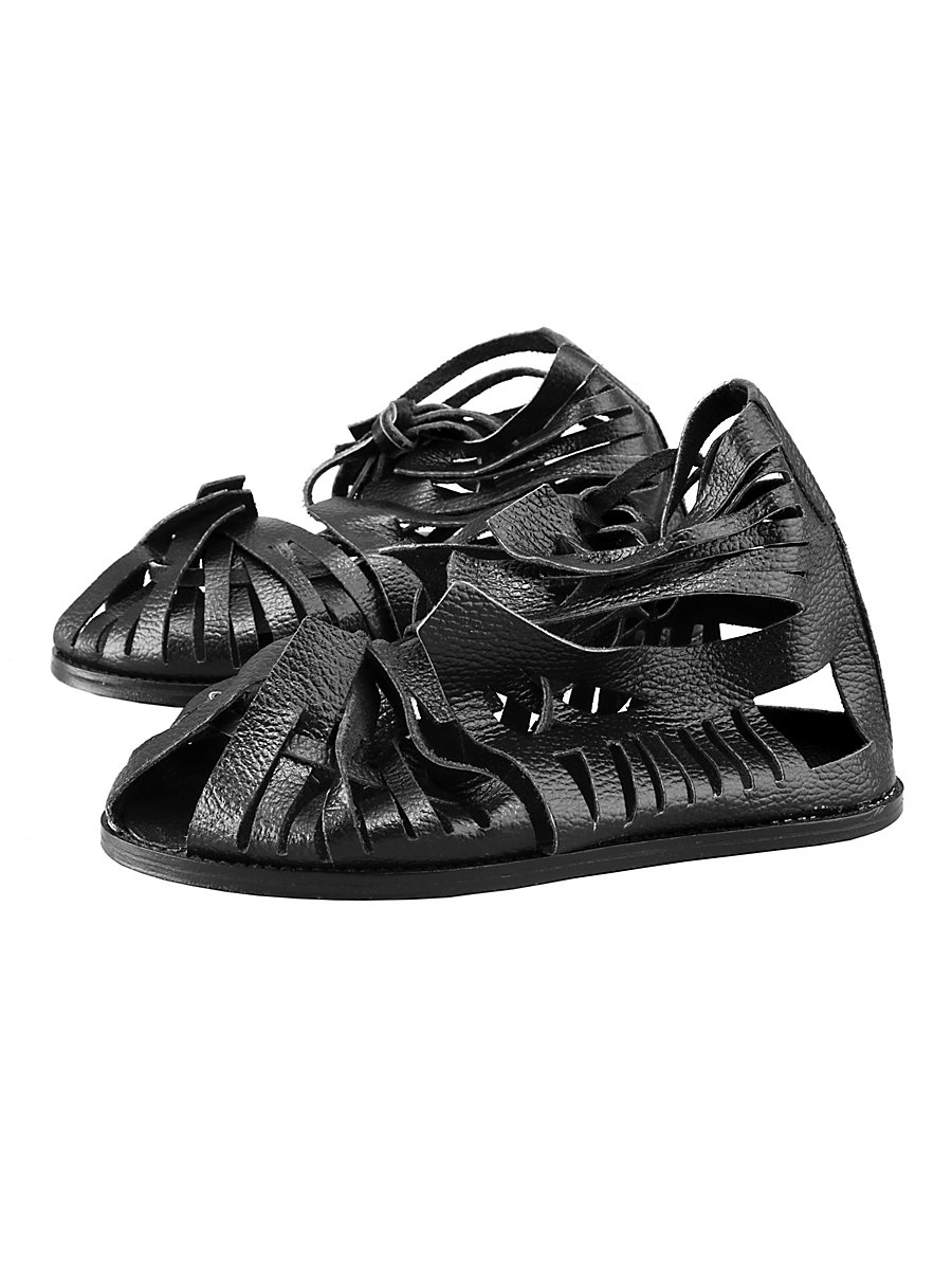 Roman Sandals - Marius (black), Size 39