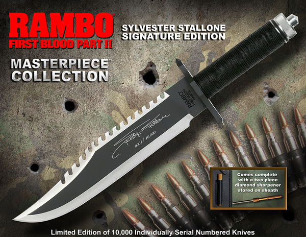 Masterpiece Collection Rambo First Blood PartII Stallone Edition