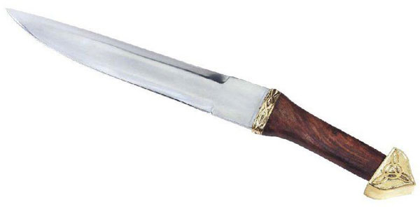 Sax Messer mit Lederscheide