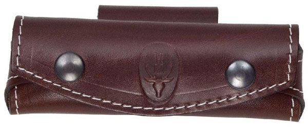 Brown Leather Case for Pocket Knife