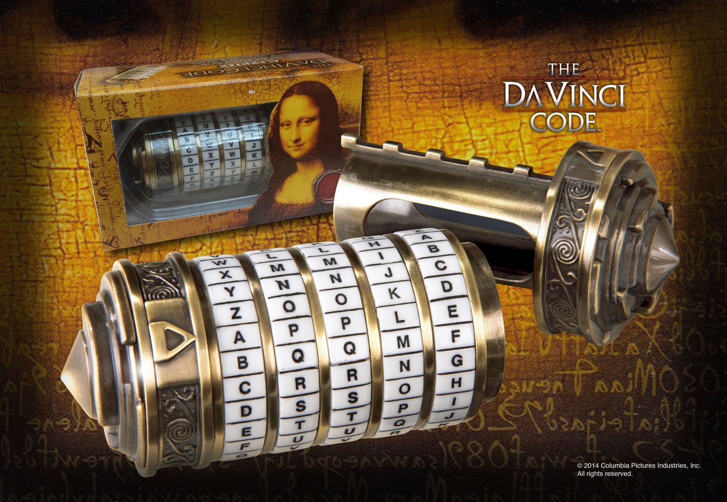 Da Vinci Code Replik Mini Kryptex