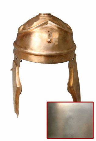 Italic A Helm in 1,6 mm verzinntem Stahl