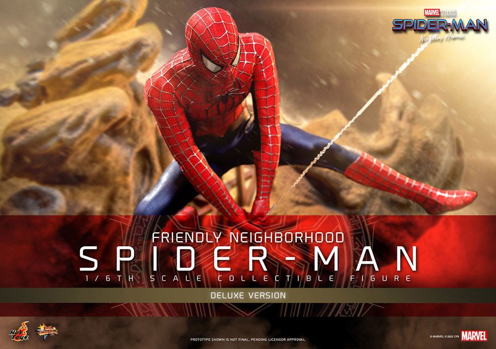 Spider-Man: No Way Home Movie Masterpiece Actionfigur 1/6 Friendly Neighborhood Spider-Man (Deluxe Version) 30 cm