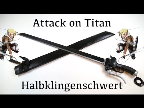 Attack on Titan - Halbklingenschwert - Dekorationsversion