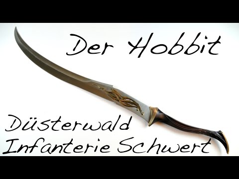 Der Hobbit Düsterwald Infanterie Schwert